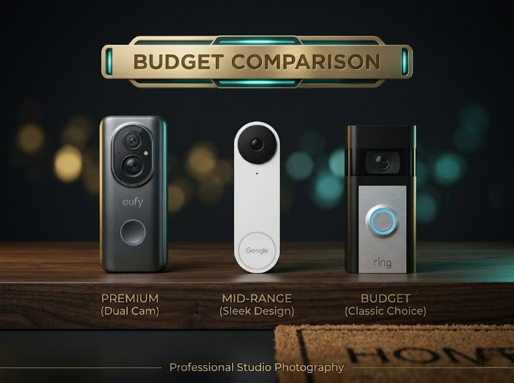 Eufy C30 vs Tapo D230S1 vs Eufy E340 comparison UK