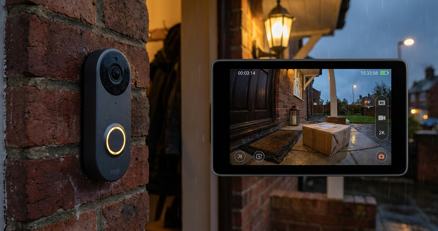 Best video doorbell for parcel theft UK – dual camera doorstep monitoring