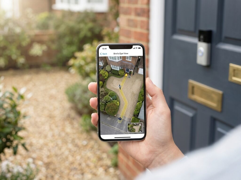 ring battery doorbell pro 4k 3d motion detection app