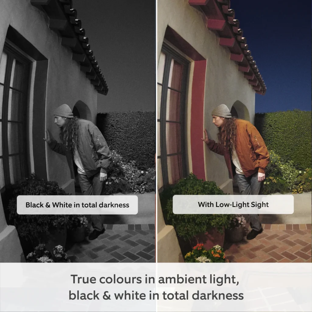 Ring Battery Doorbell Pro 4K - night view