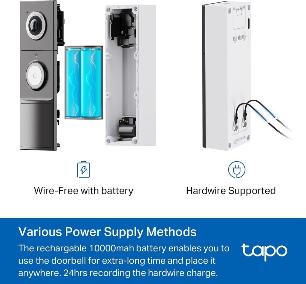 tapo d235 hardwired installation